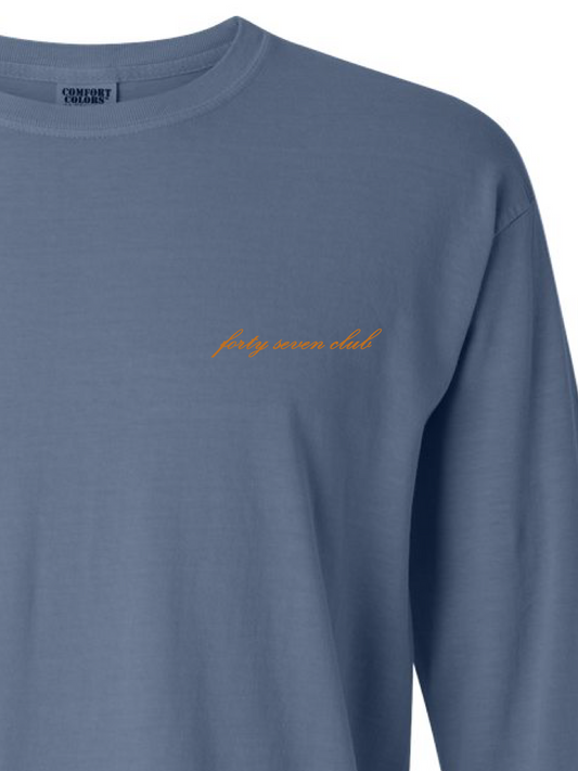 Forty Seven Club Script Logo